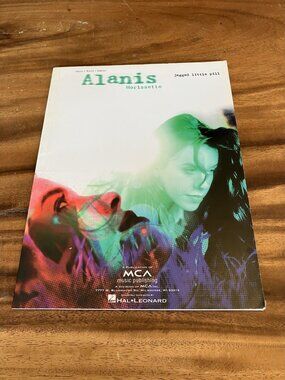 SHEET MUSIC SCORE BOOK - Alanis Morissette / Jagged Little Pill